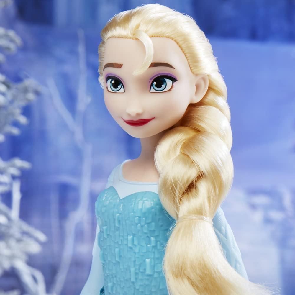 Muñeca Elsa Disney Frozen con Capa y Zapatos 35.56 cm