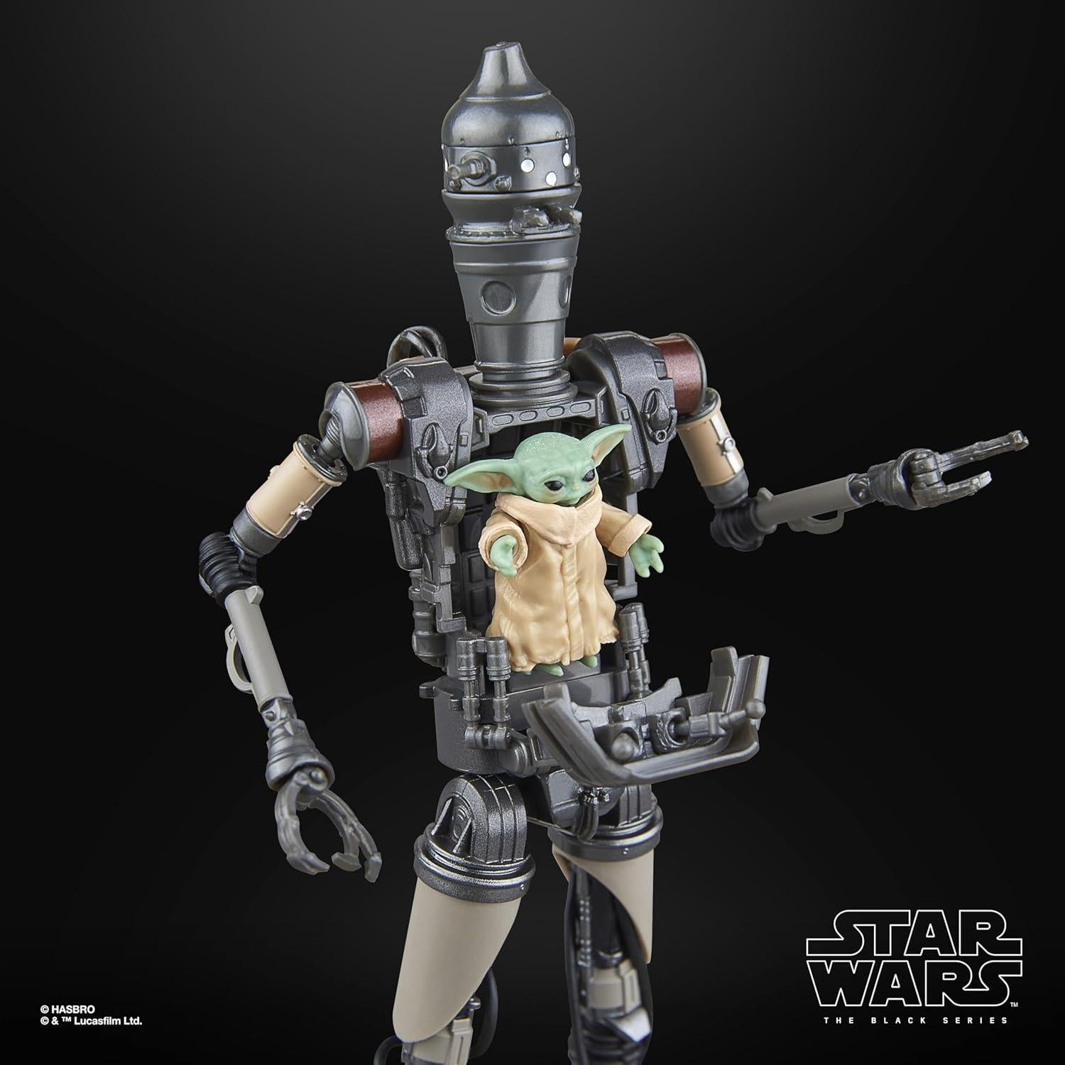 Figura de Acción Star Wars IG-12 y Grogu 15 cm Hasbro