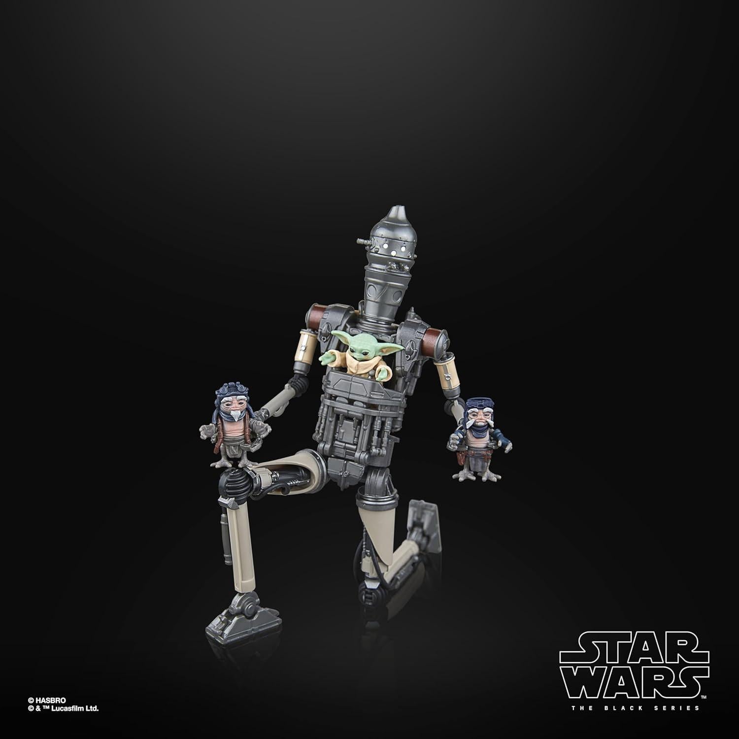 Figura de Acción Star Wars IG-12 y Grogu 15 cm Hasbro