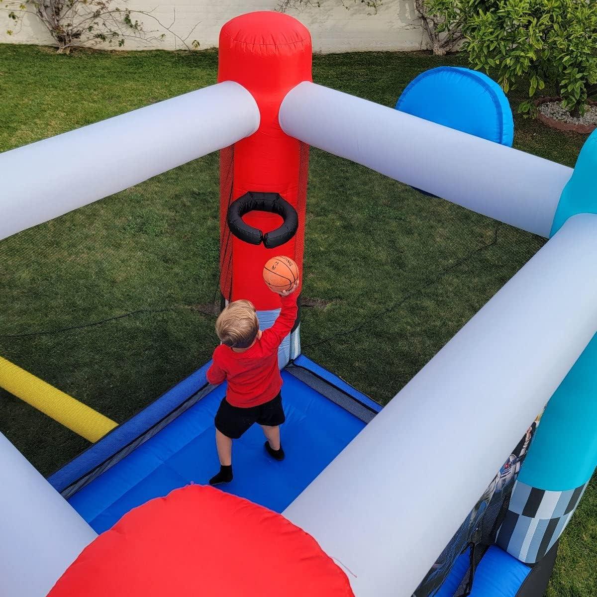 Castillo Inflable Star Wars con Tobogán y Sable de Luz