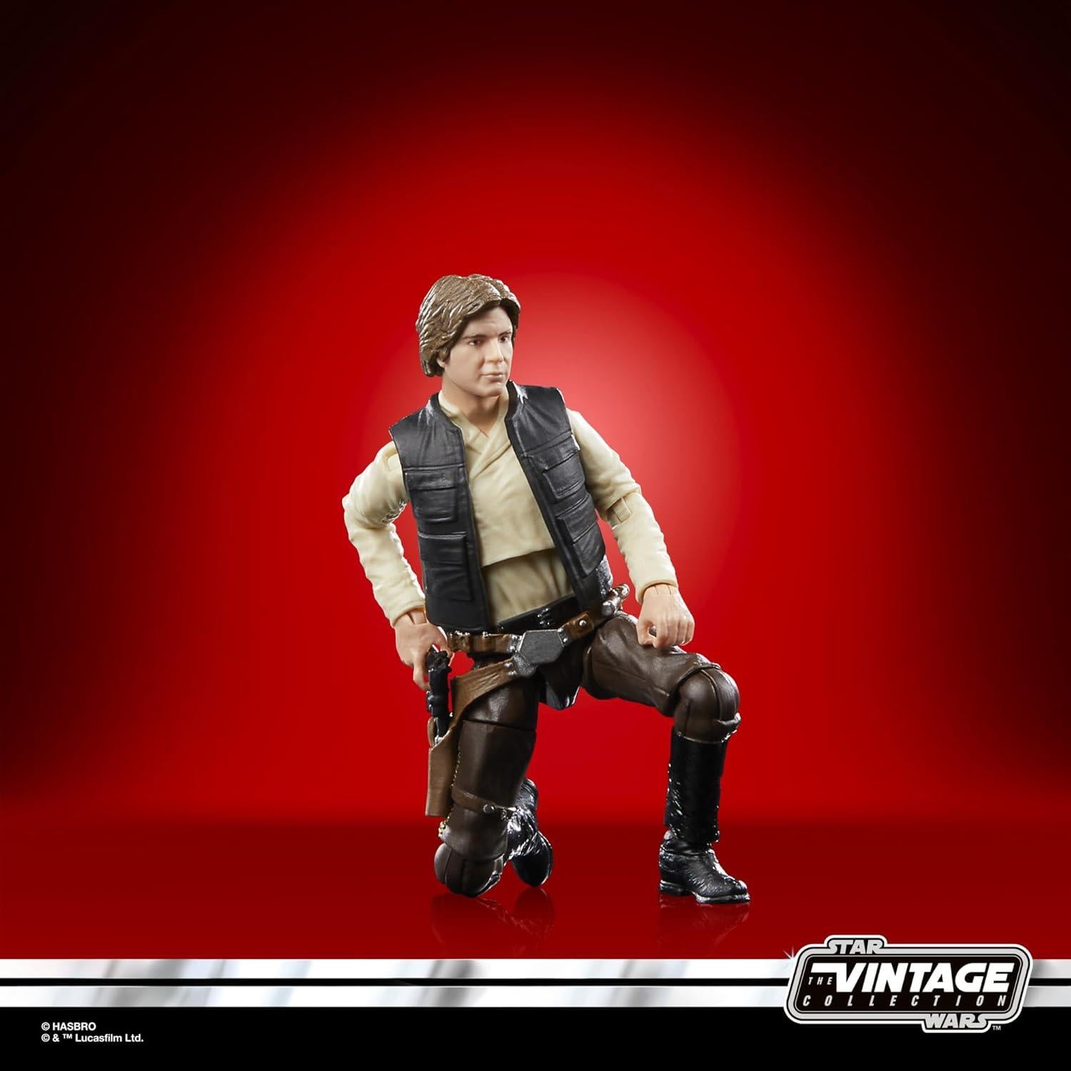 Figura de Acción Han Solo 10 cm Star Wars Vintage 40 Aniversario