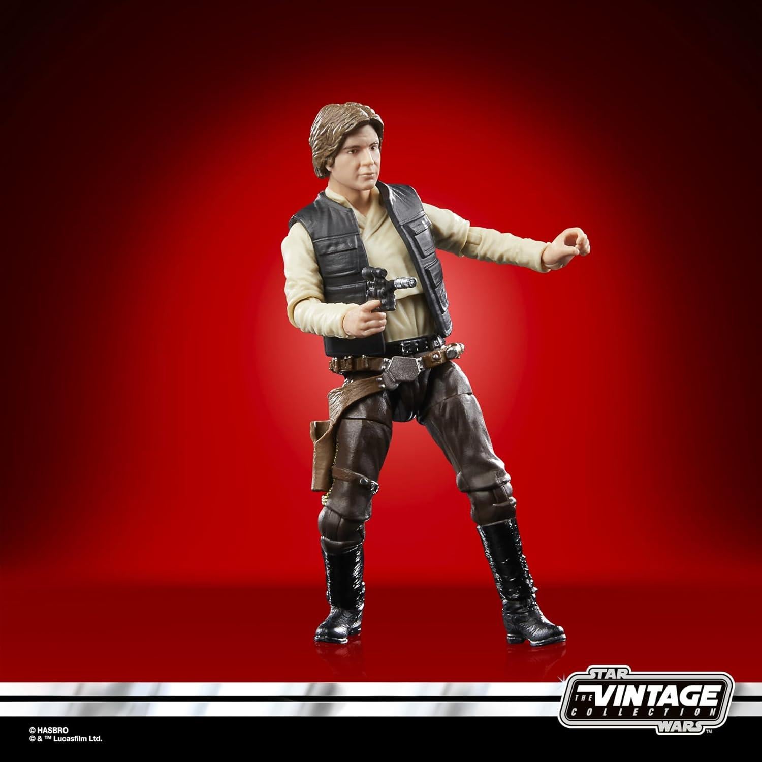 Figura de Acción Han Solo 10 cm Star Wars Vintage 40 Aniversario