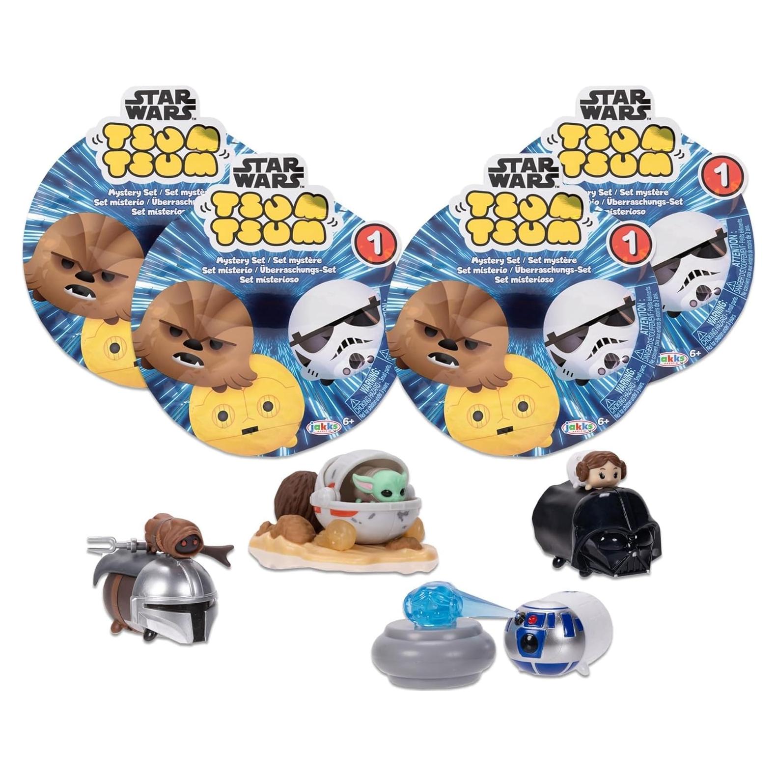 Figuras Tsum Tsum Star Wars Disney - 4 Bolsas Sorpresa