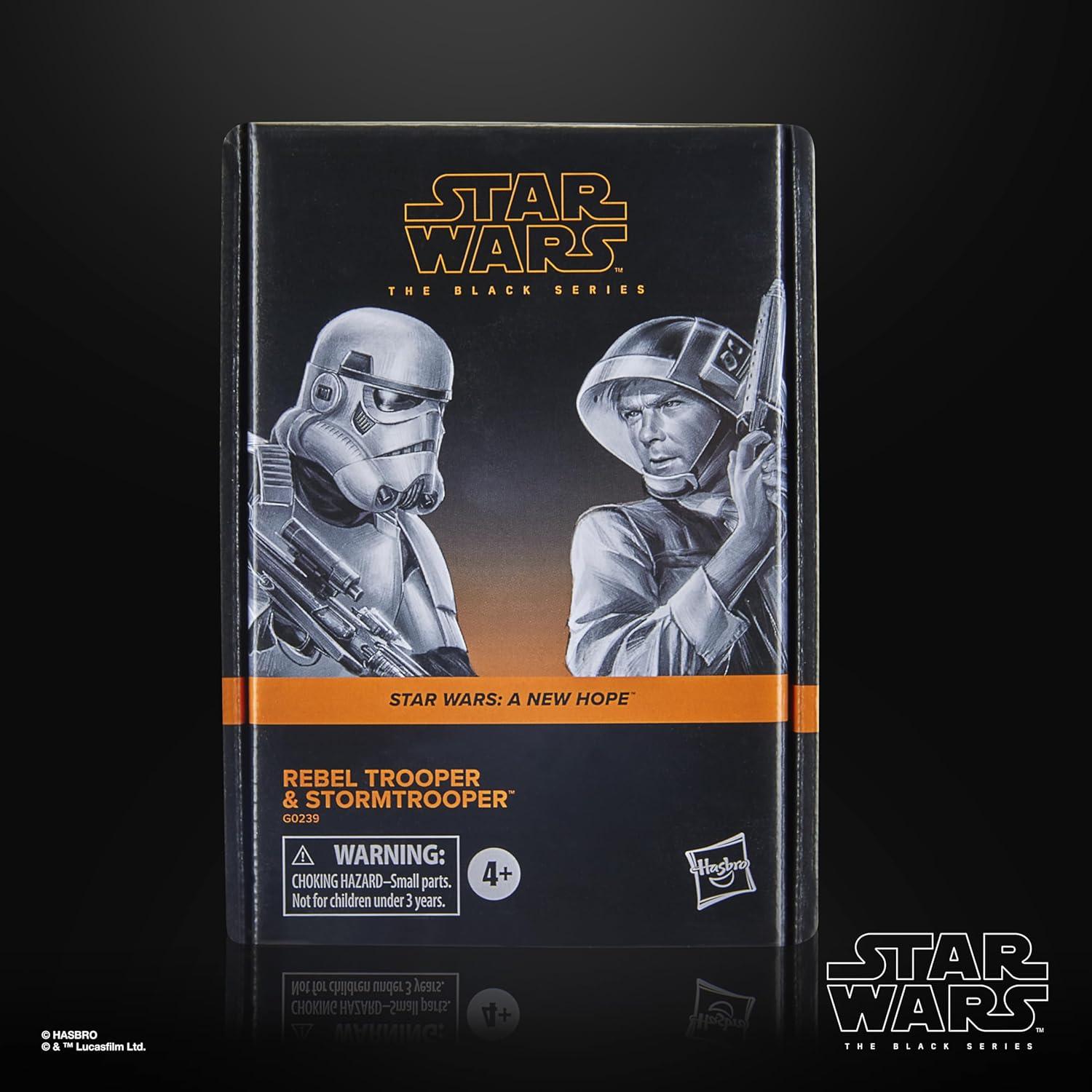 Figura Star Wars 2-Pack Soldado Rebelde y Stormtrooper