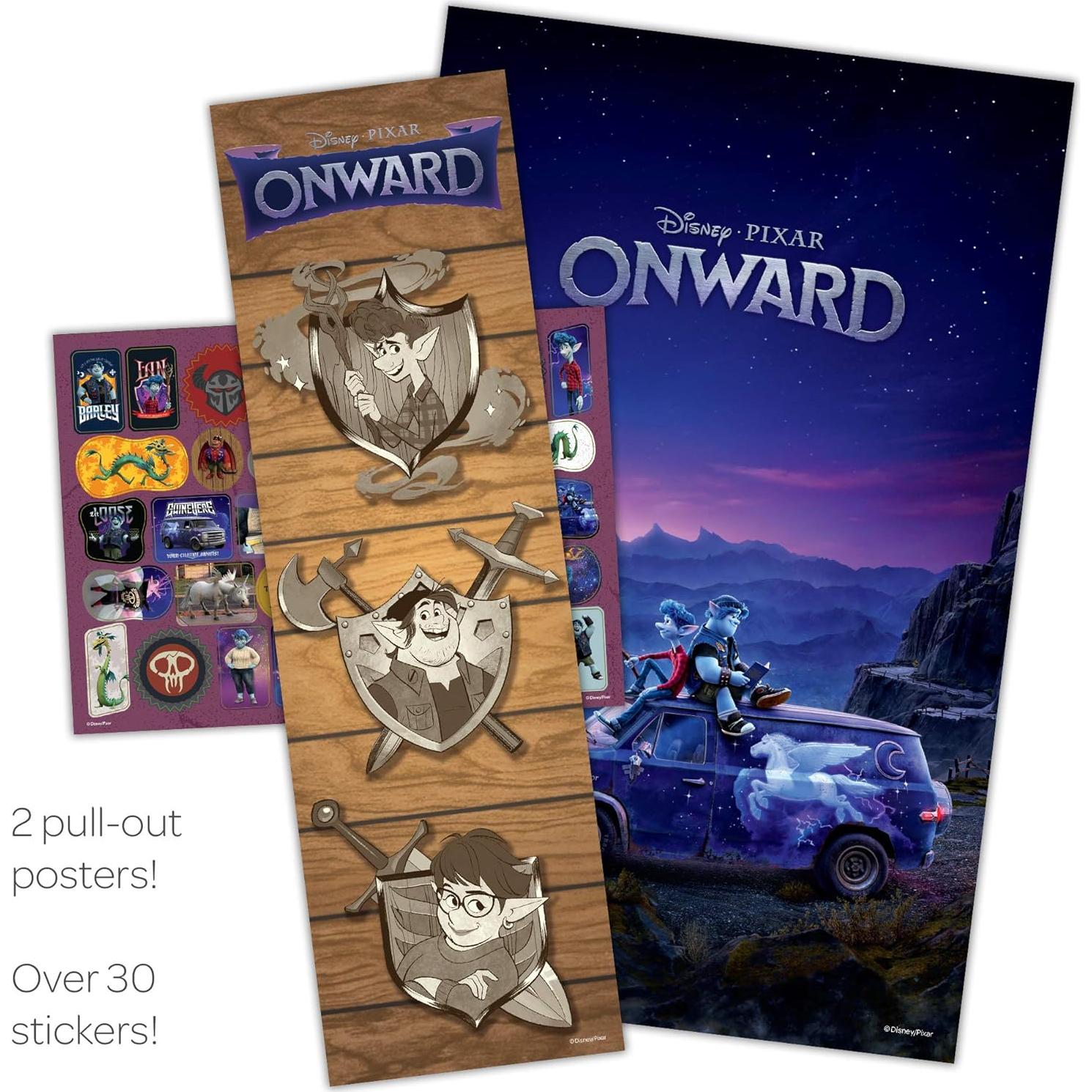 Libro de Colorear Disney Pixar Onward 32 Páginas Bendon