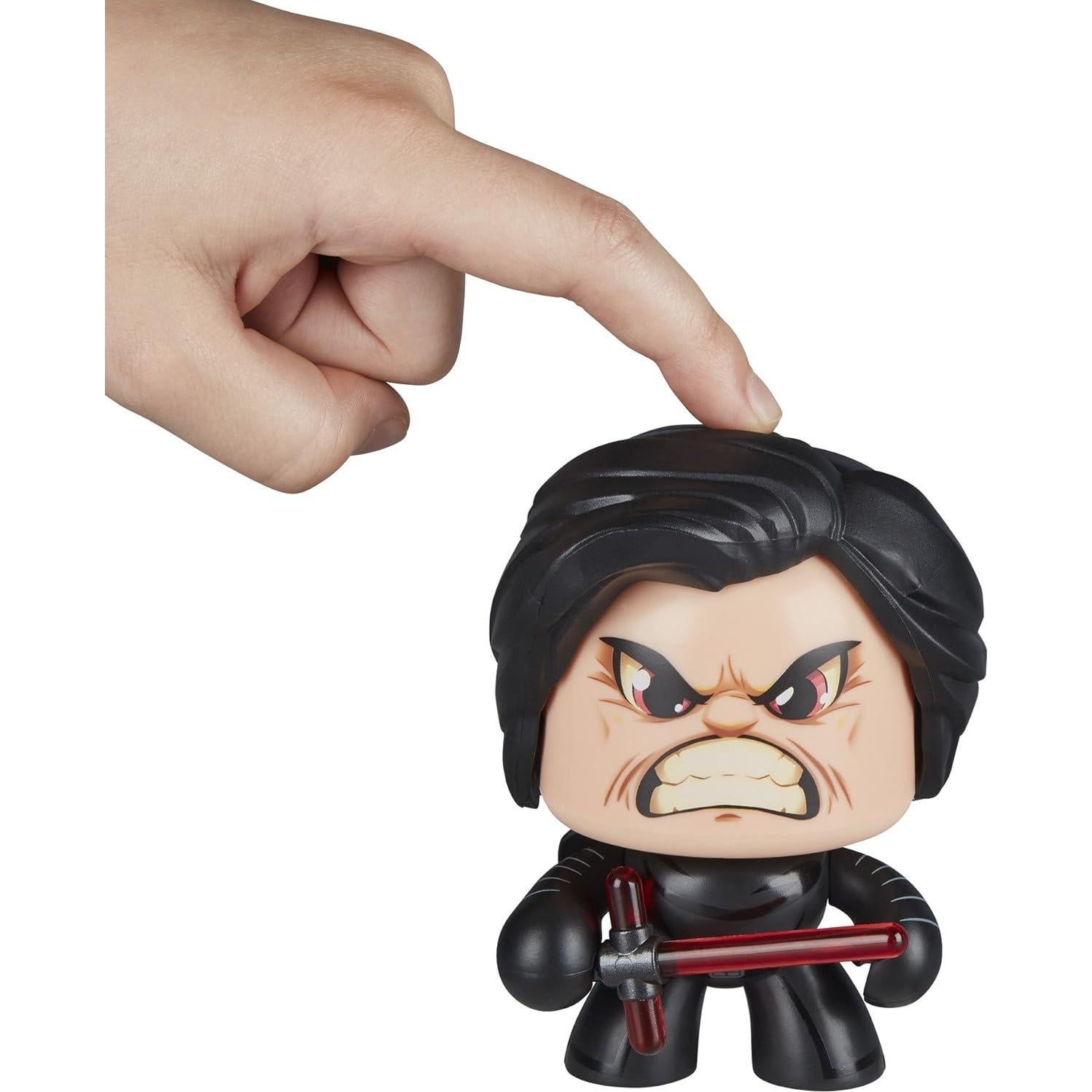 Figura Kylo Ren Mighty Muggs Hasbro 3 expresiones