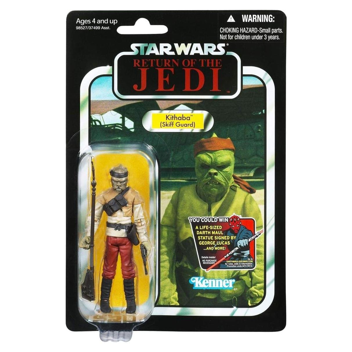 Figura Kithaba Star Wars Vintage - Guerrero Skiff 22.9 cm
