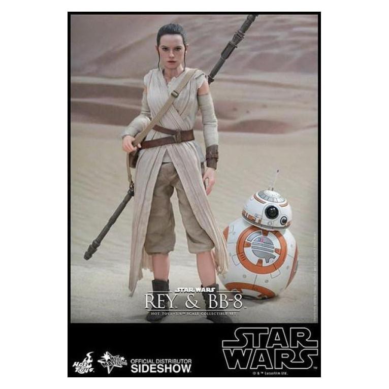 HT902612 1:6 Scale Rey and BB-8 Figure Set
