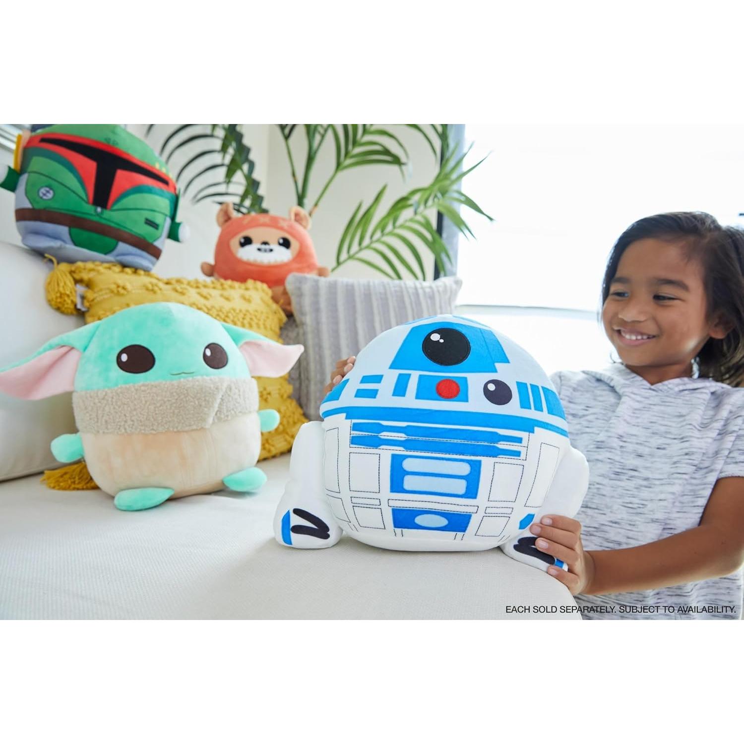 Muñeco de Peluche R2-D2 Cuutopia 25,4 cm Suave Mattel