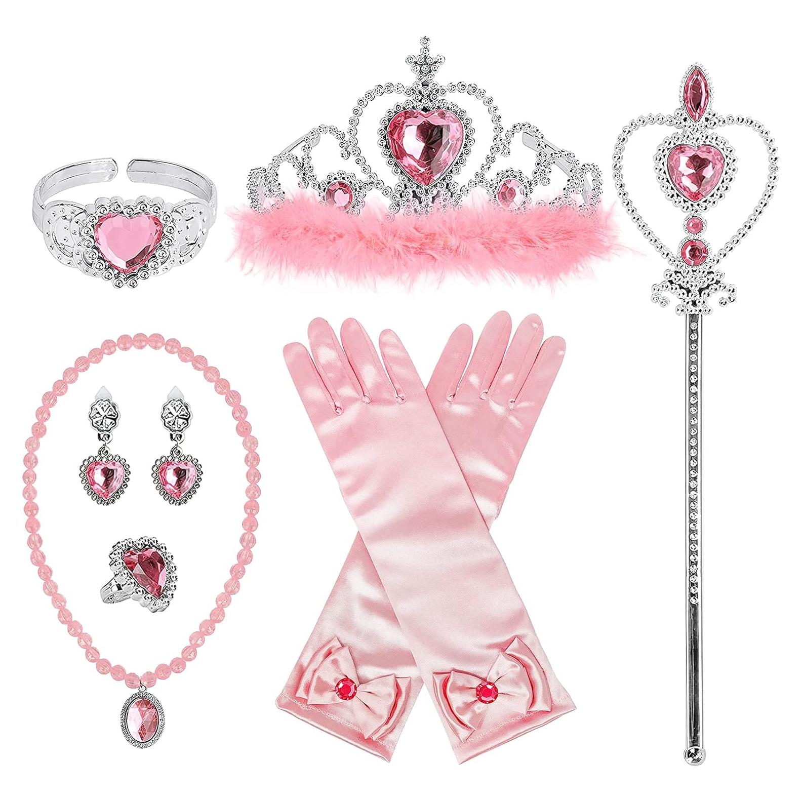 Set de Disfraz de Princesa BIBUTY 7 Piezas para Niñas