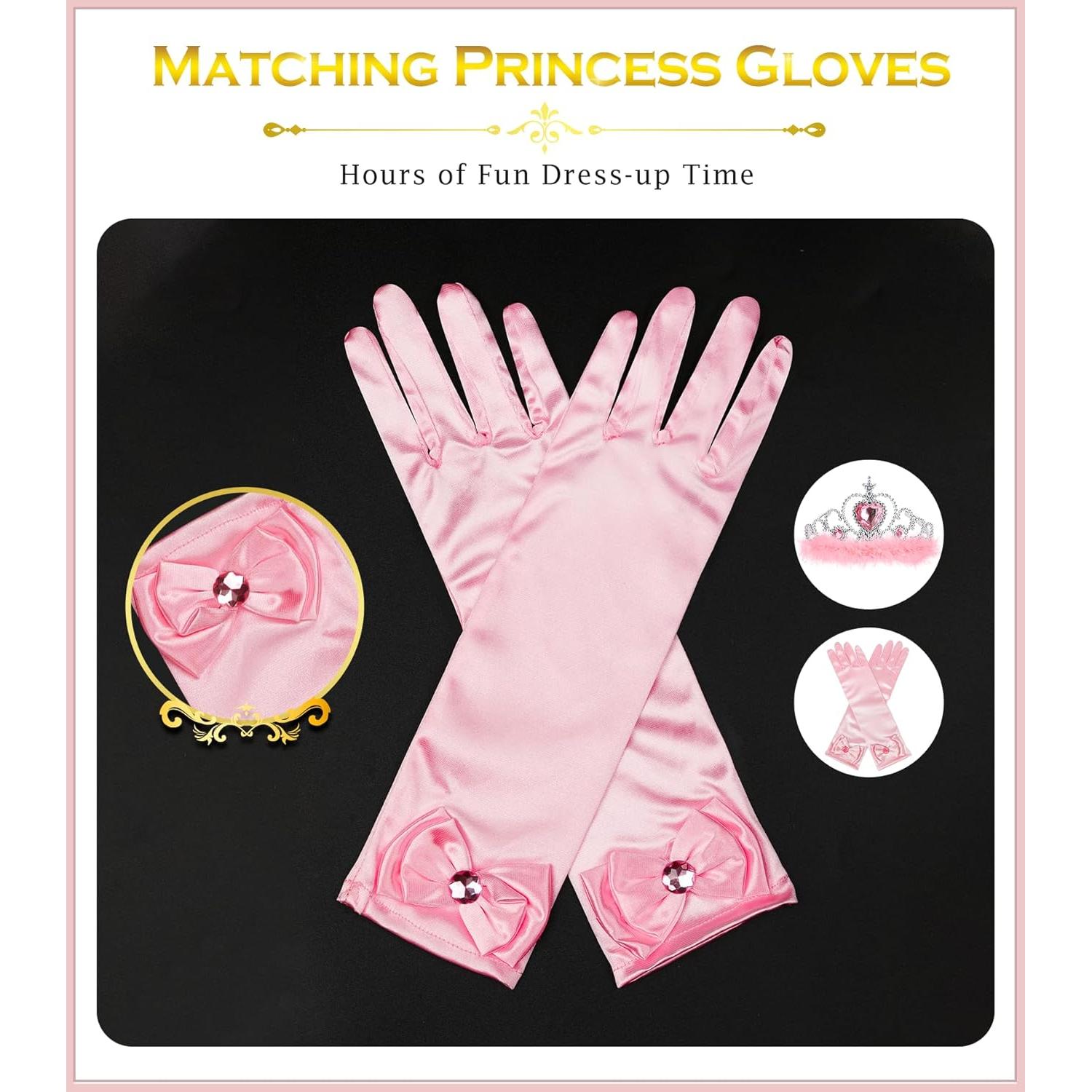 Set de Disfraz de Princesa BIBUTY 7 Piezas para Niñas