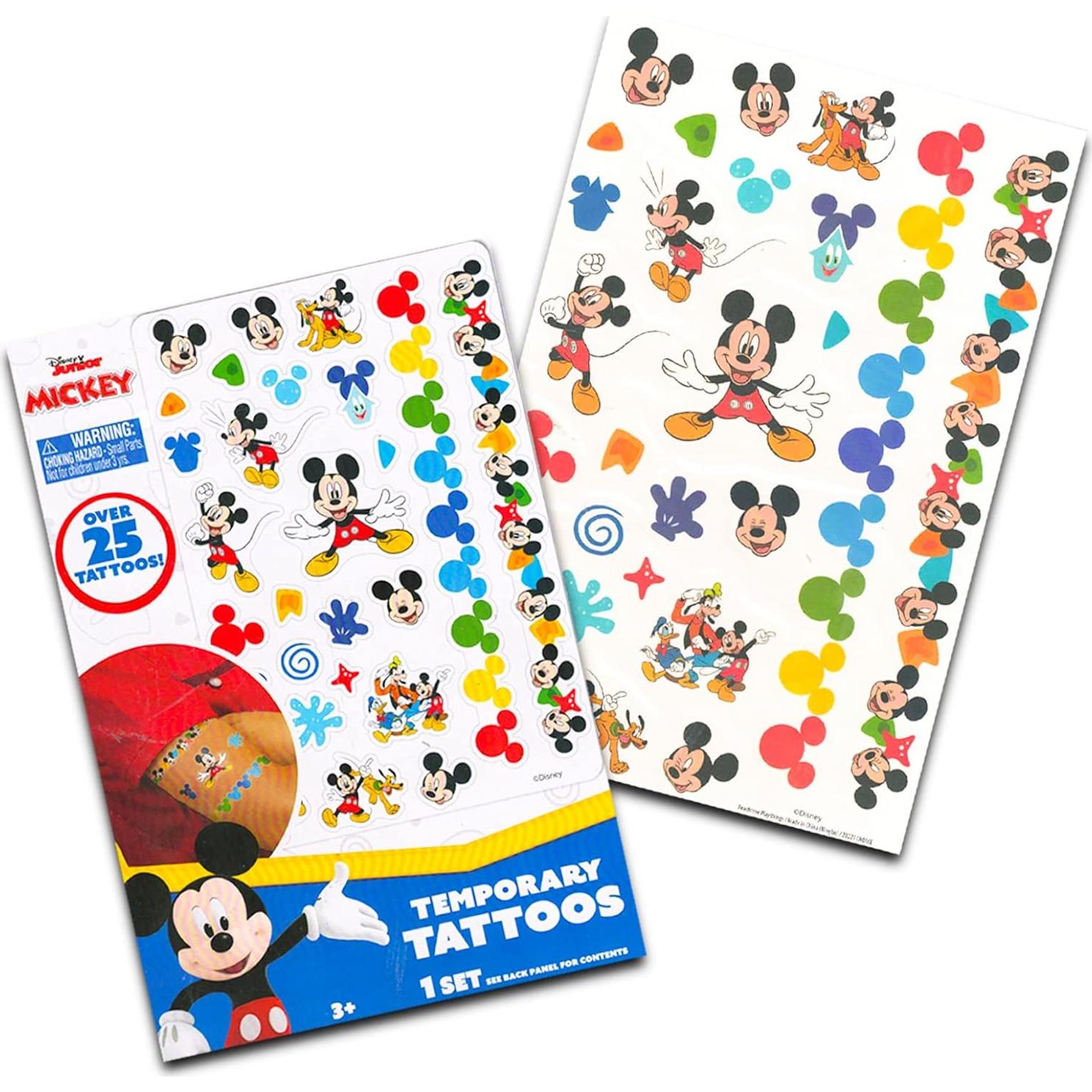 Juego de Autos Disney Hot Wheels - 4 Piezas con Calcomanías