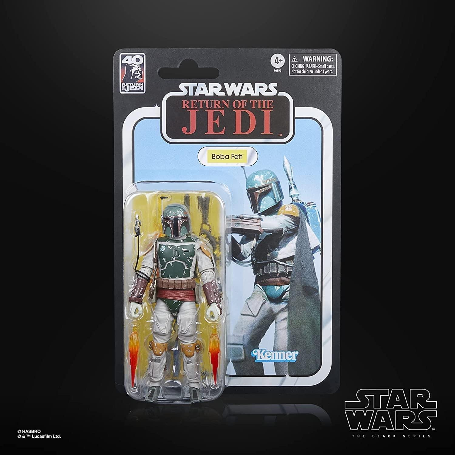 Figura de Acción Boba Fett 6" Star Wars Hasbro 40 Aniversario