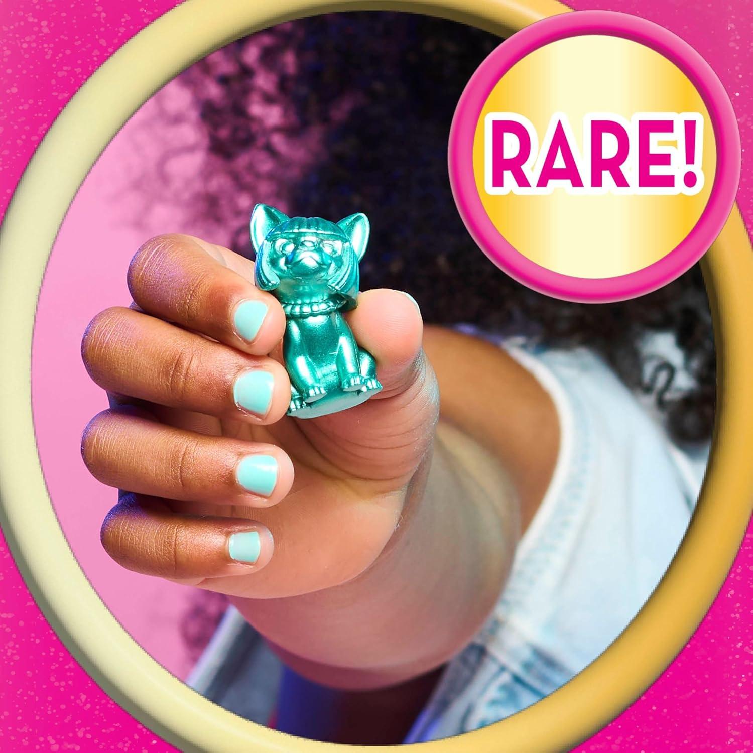 Barbie Pet Mini Collectible Animal Figures 2-Pack, 1.5-inch Figurines, Kids Toys for Ages 3 Up