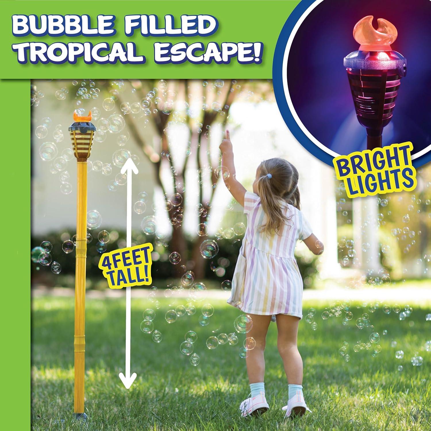 Máquina de Burbujas Tiki Maxx Bubbles con Música y Luz