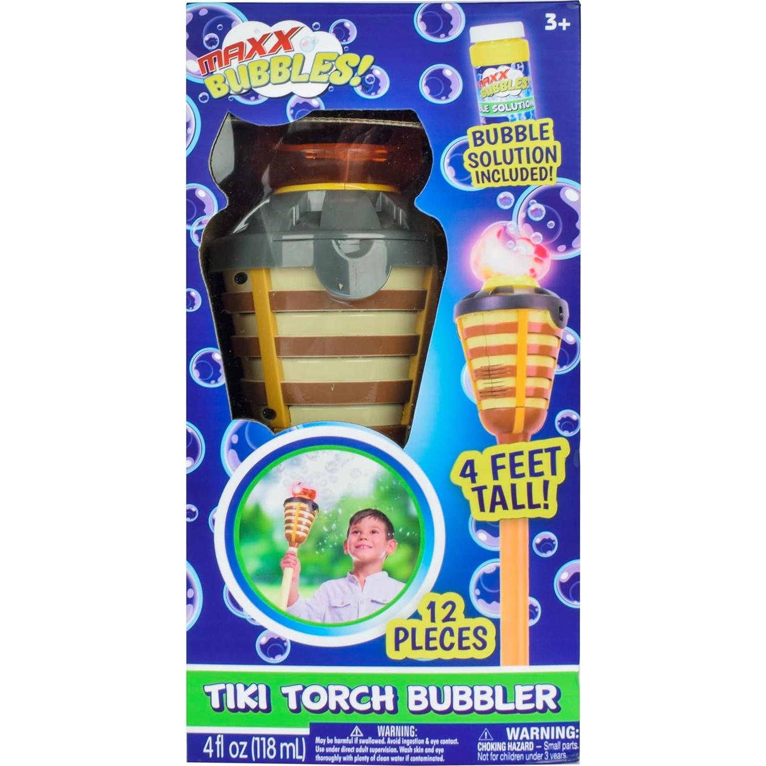 Máquina de Burbujas Tiki Maxx Bubbles con Música y Luz