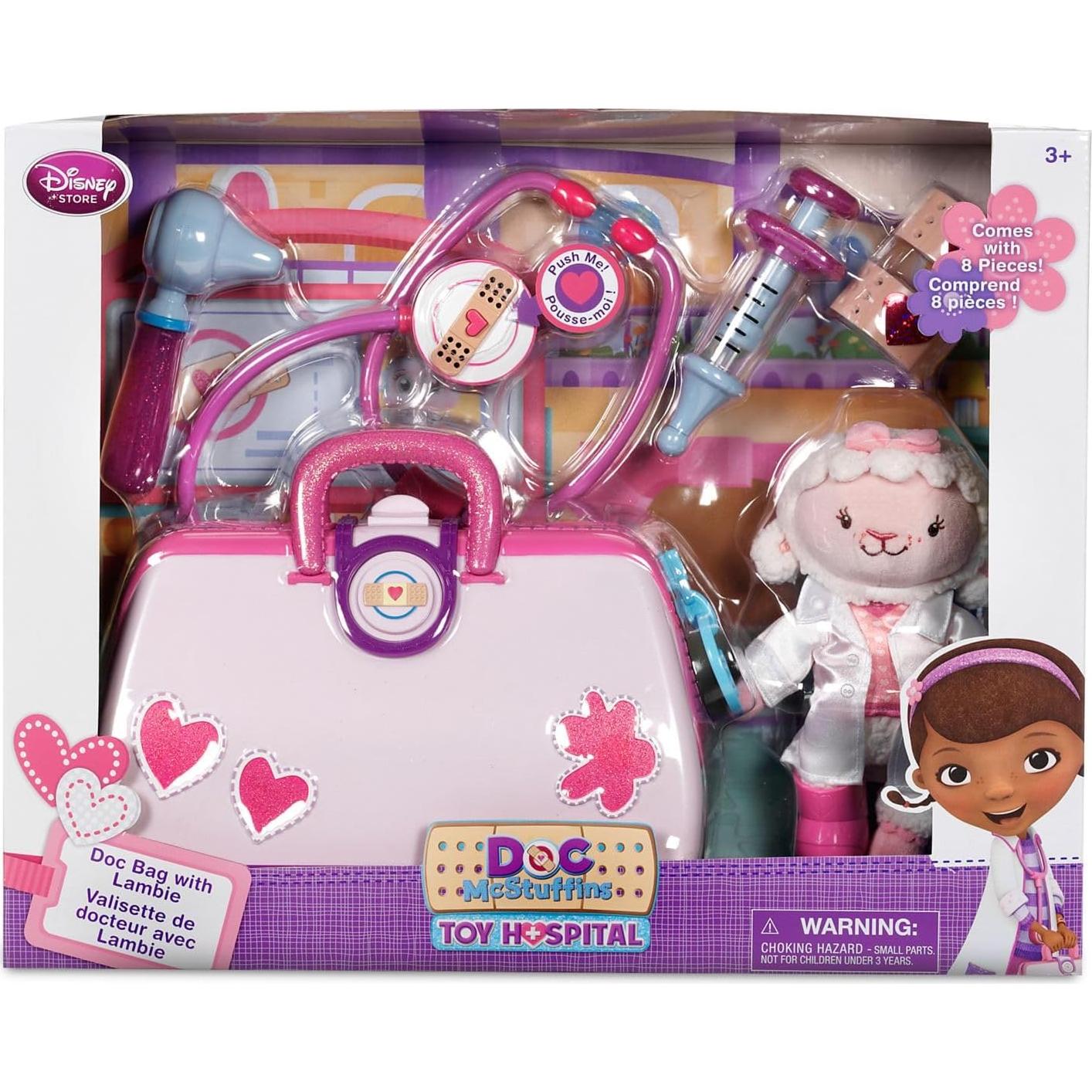 Bolsa de Doctor Disney Doc McStuffins con Lambie de Peluche
