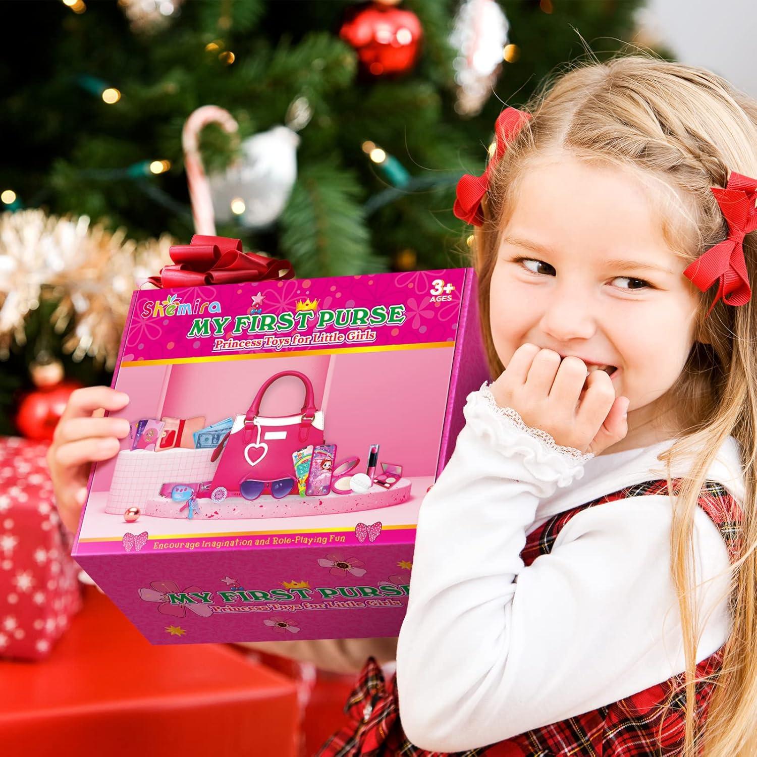 Bolso de Juguete Shemira Rosa para Niñas 3-8 Años