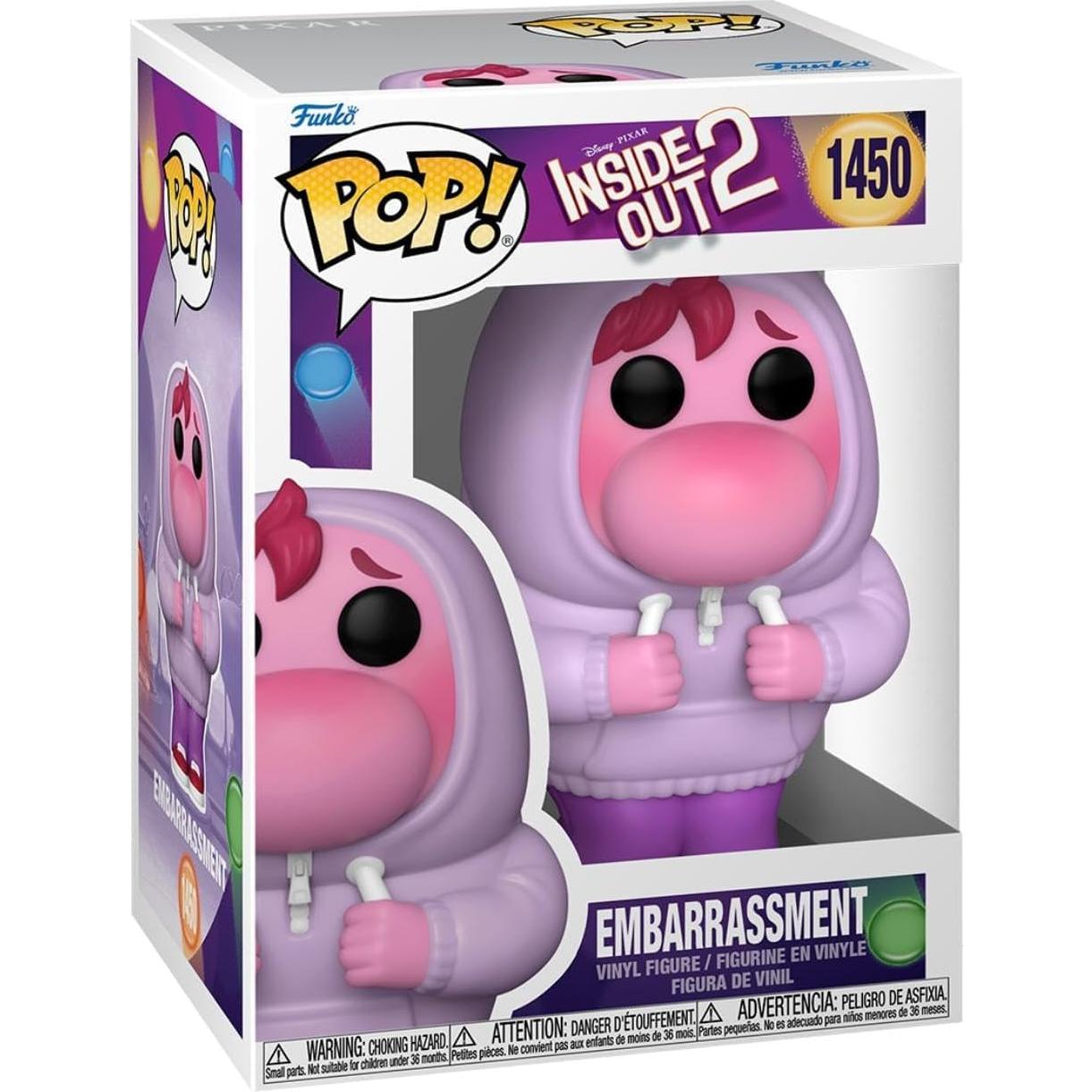 Figura Vinilo Pop! Funko Inside Out 2 Vergüenza 9.5 cm