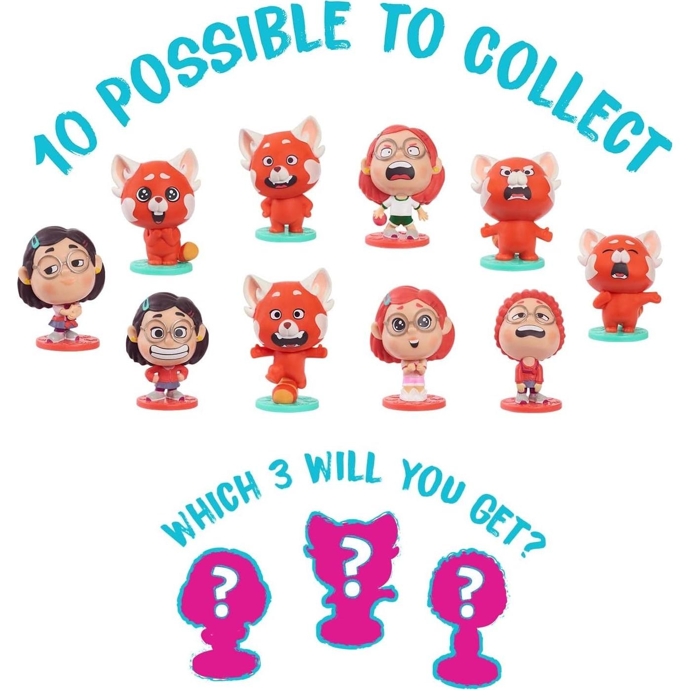 Figuras Coleccionables Turning Red Just Play 3-Pack 5.72 cm