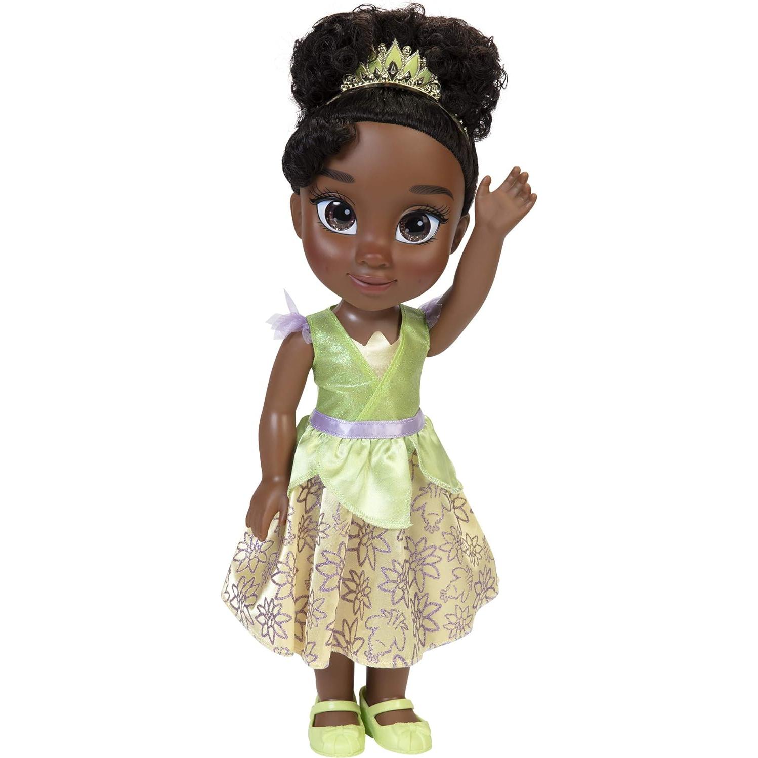 Disney Princess My Friend Tiana Doll 14" Tall Includes Removable Outfit and Tiara