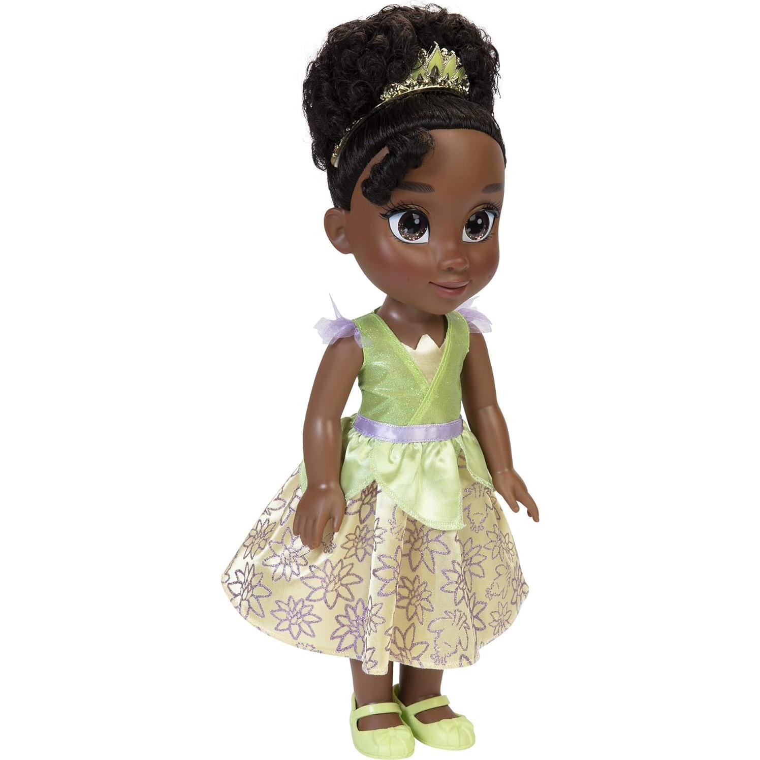 Disney Princess My Friend Tiana Doll 14" Tall Includes Removable Outfit and Tiara
