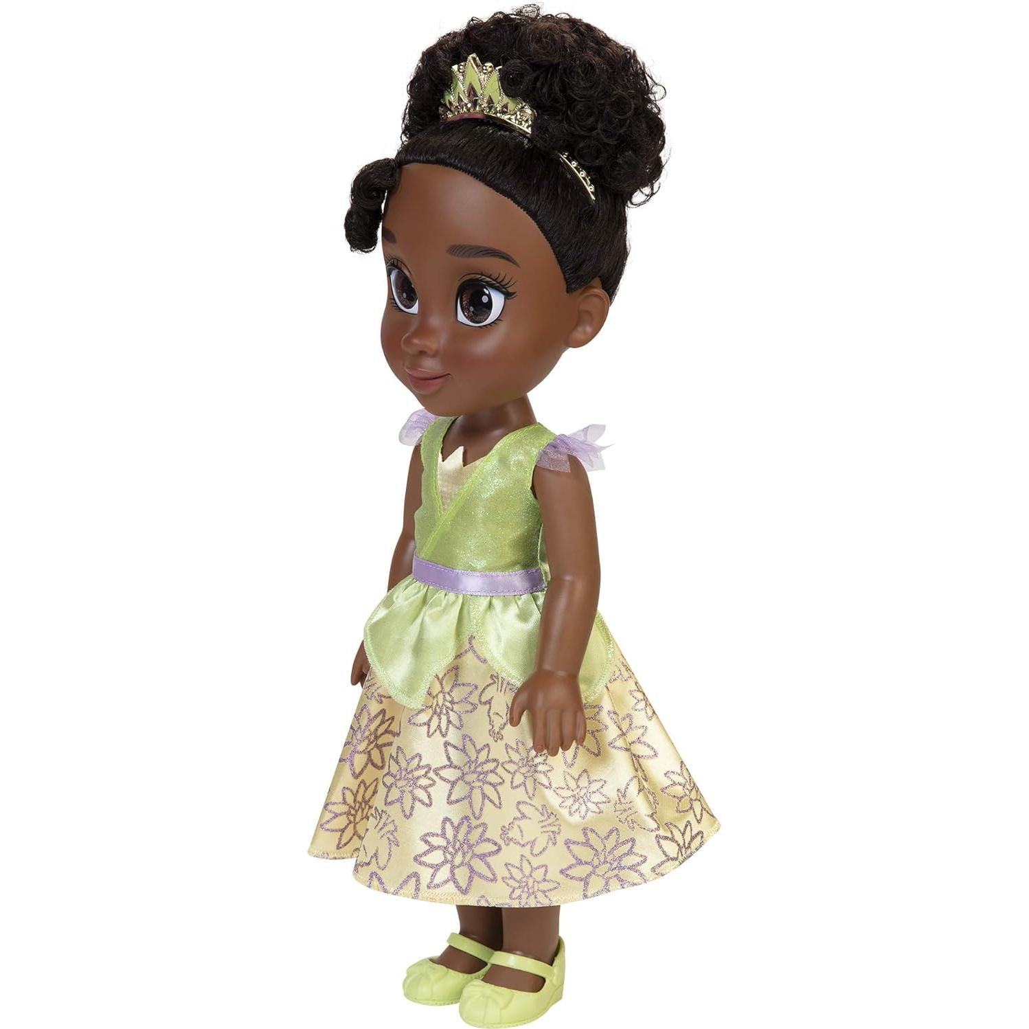 Disney Princess My Friend Tiana Doll 14" Tall Includes Removable Outfit and Tiara