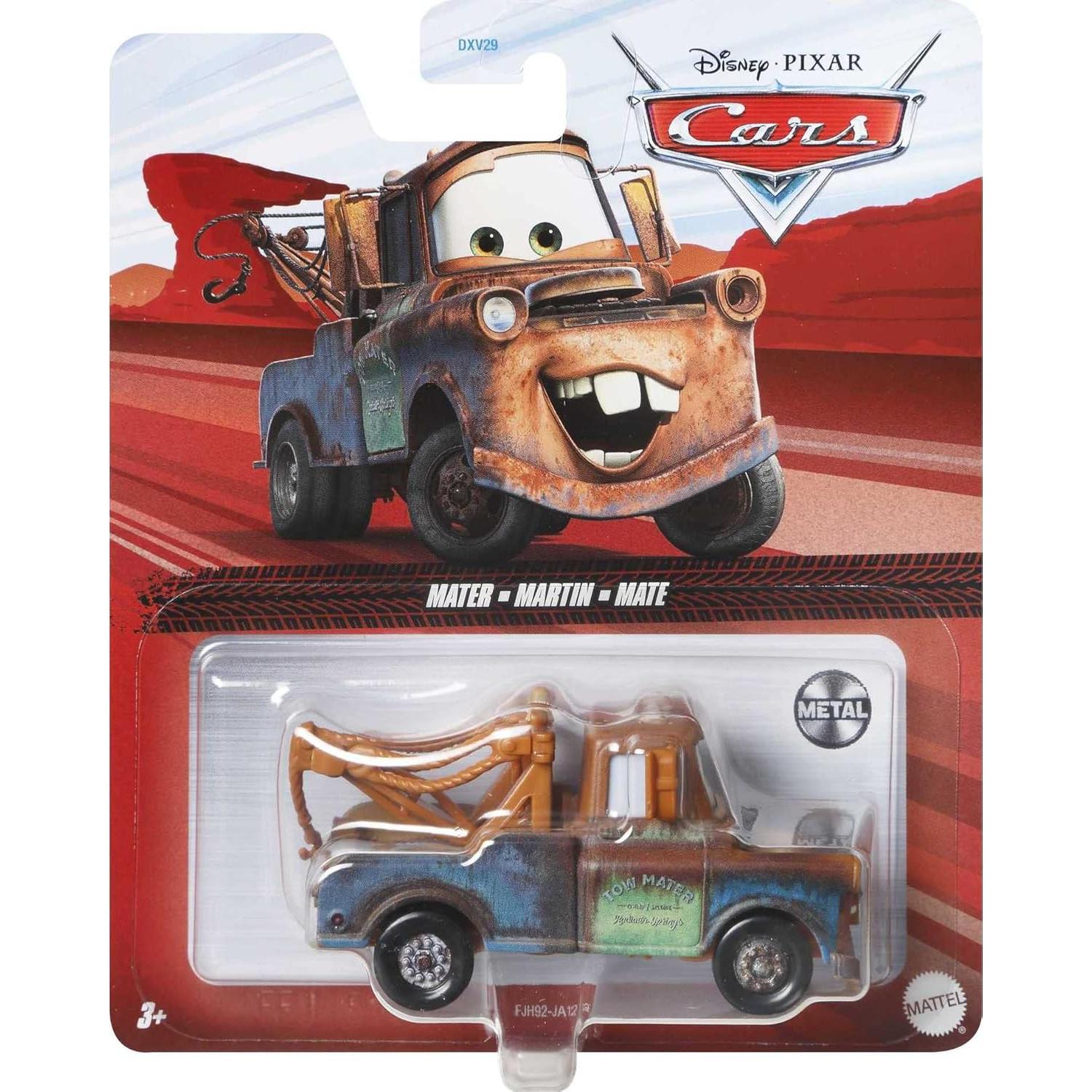 Vehículo Diecast Mater Disney Pixar Cars 1:55 84.8g
