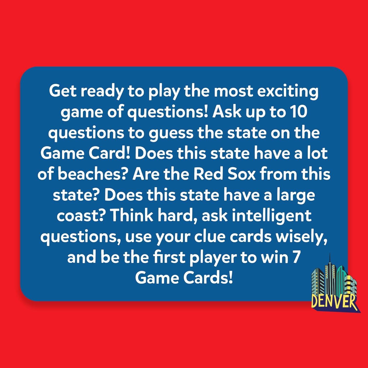 Skillmatics Adivina en 10 Estados de América - Juego Educativo