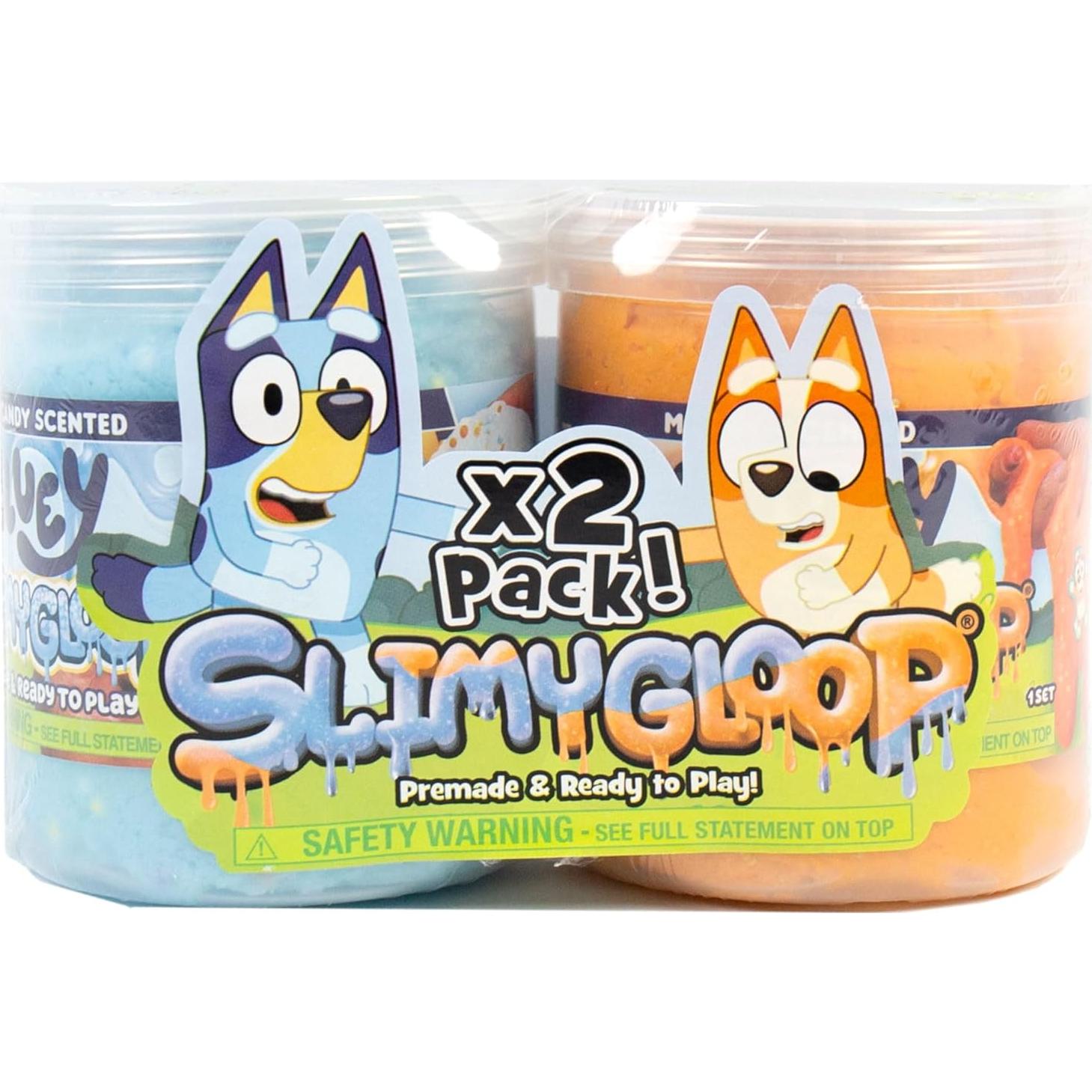 Slime Bluey SLIMYGLOOP 2 Paquete Aromatizado 212g 227g