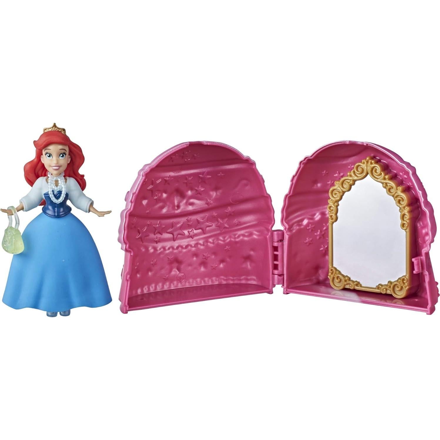 Muñeca Sorpresa de Moda Disney Princess Ariel 8.4 cm