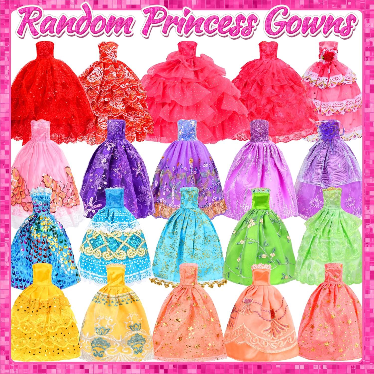 Paquete de Ropa para Muñecas BiiMii 91 Piezas 11-12 Pulgadas