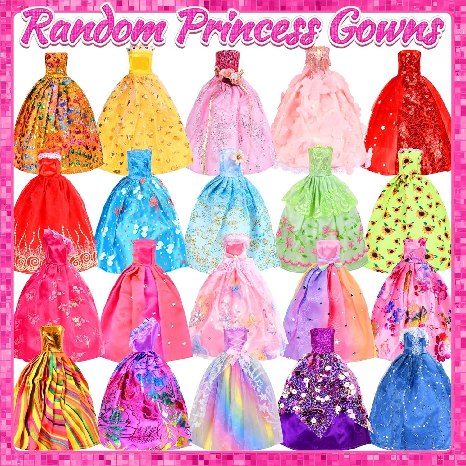 Paquete de Ropa para Muñecas BiiMii 91 Piezas 11-12 Pulgadas