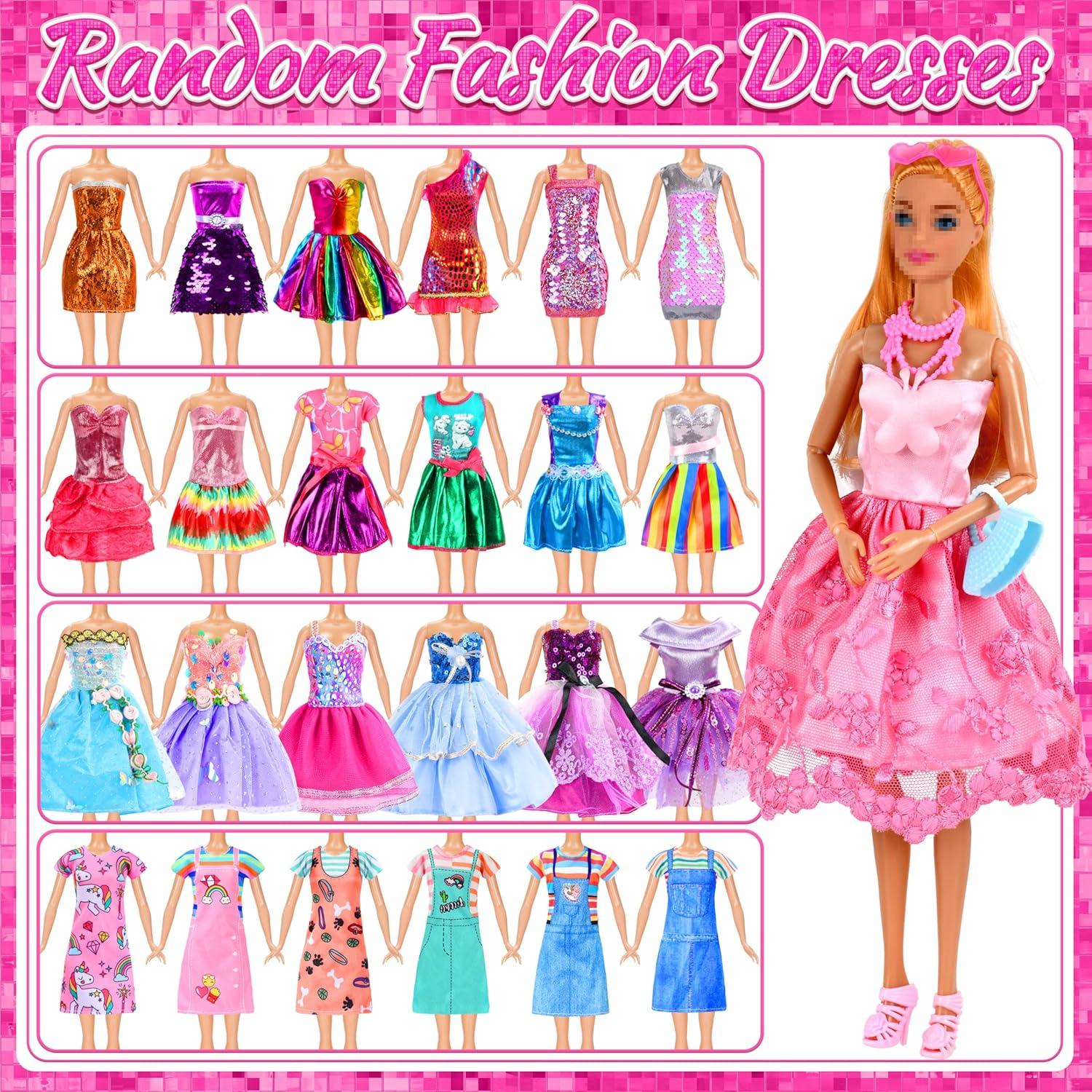 Paquete de Ropa para Muñecas BiiMii 91 Piezas 11-12 Pulgadas