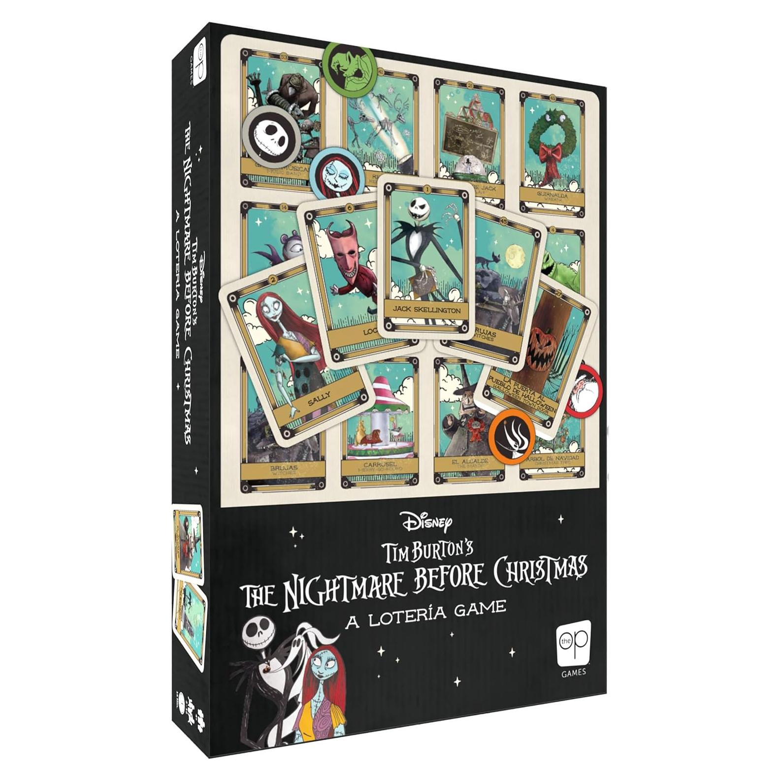 Juego de Lotería Disney Tim Burton El extraño mundo de Jack