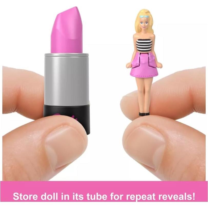 Muñecas Barbie Mini Fashionistas Mattel 1.5" en tubo labial