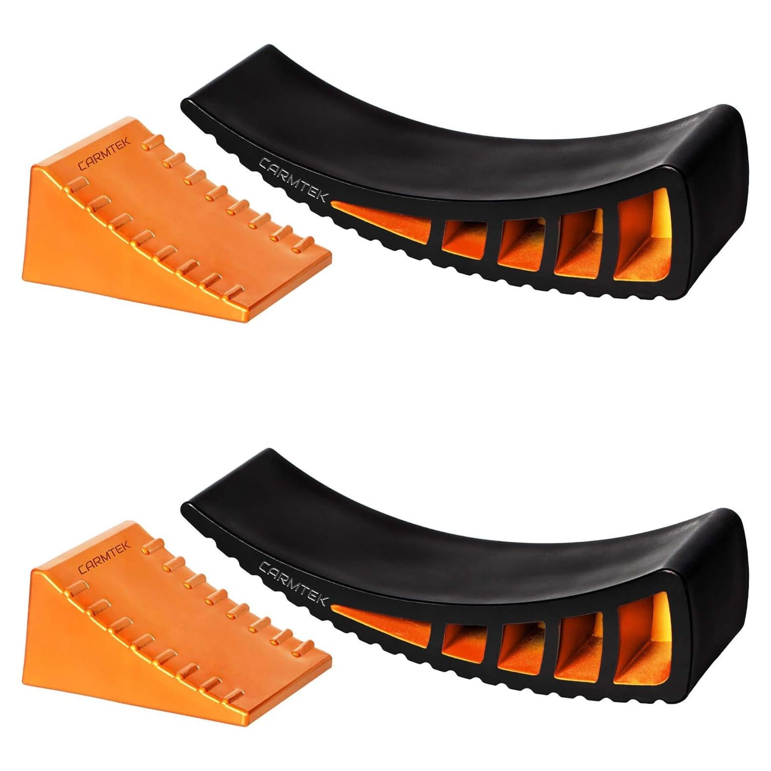 CARMTEK Niveladores de RV Estándar 2-Pack | Antideslizante