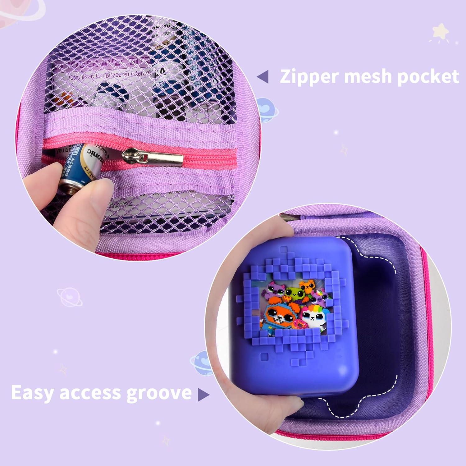 Funda Dura GWCASE para Bitzee Juguete Digital Púrpura