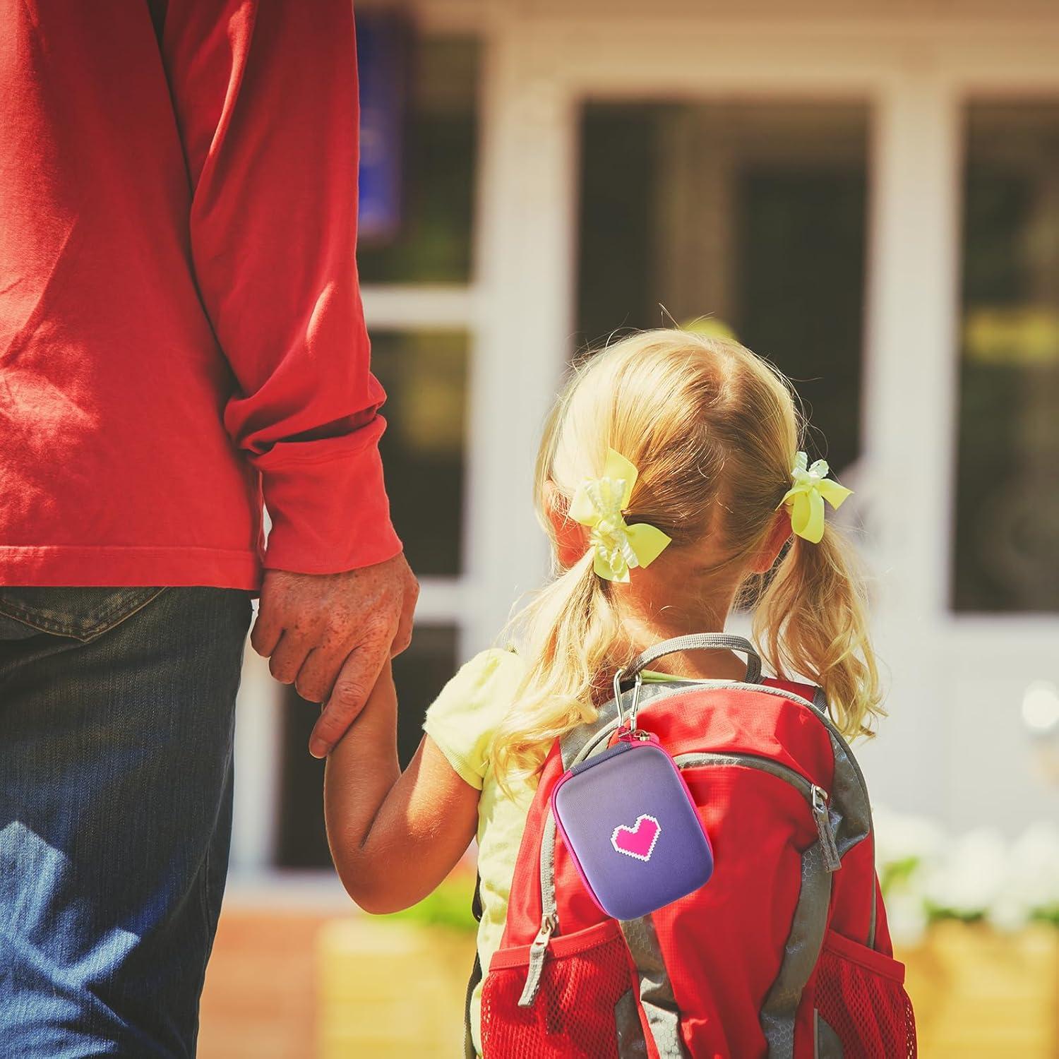 Funda Dura GWCASE para Bitzee Juguete Digital Púrpura