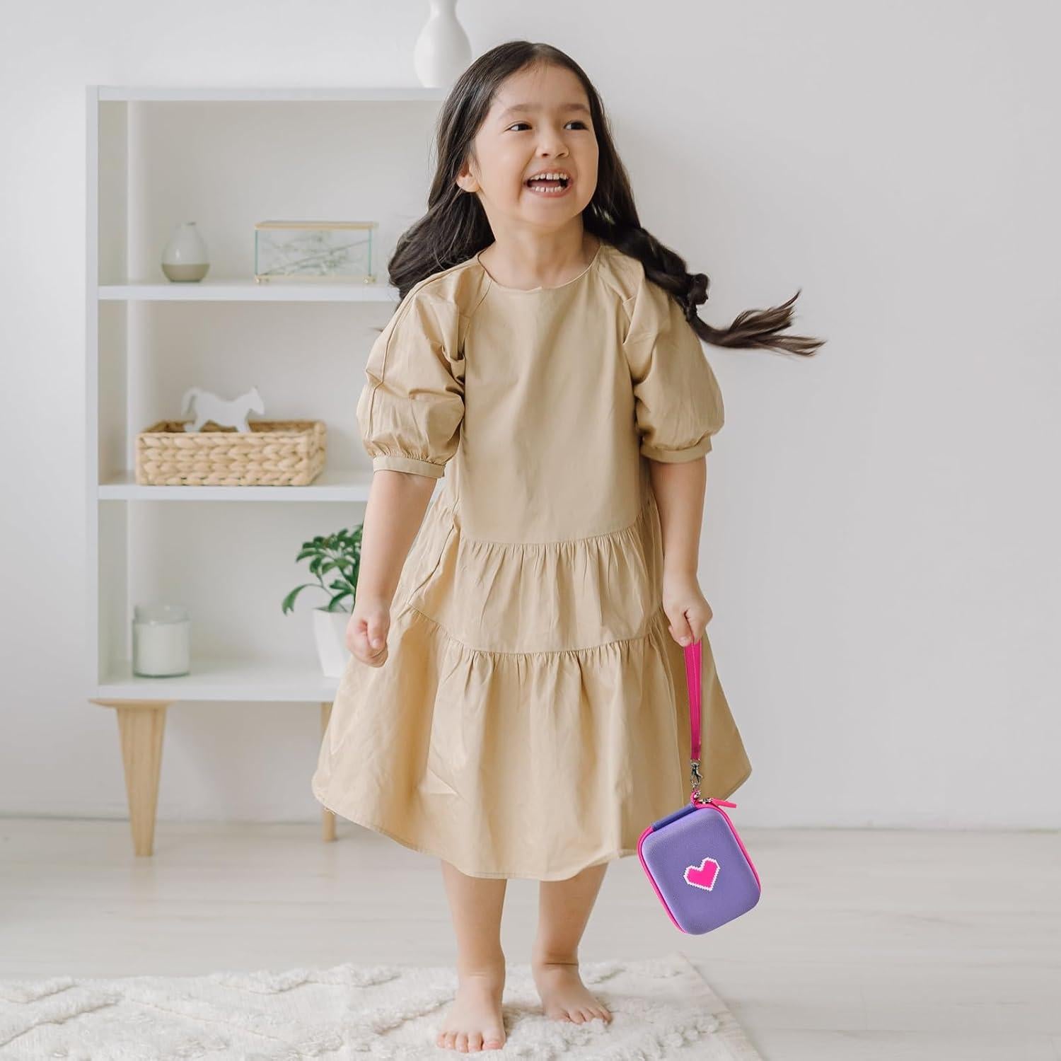 Funda Dura GWCASE para Bitzee Juguete Digital Púrpura