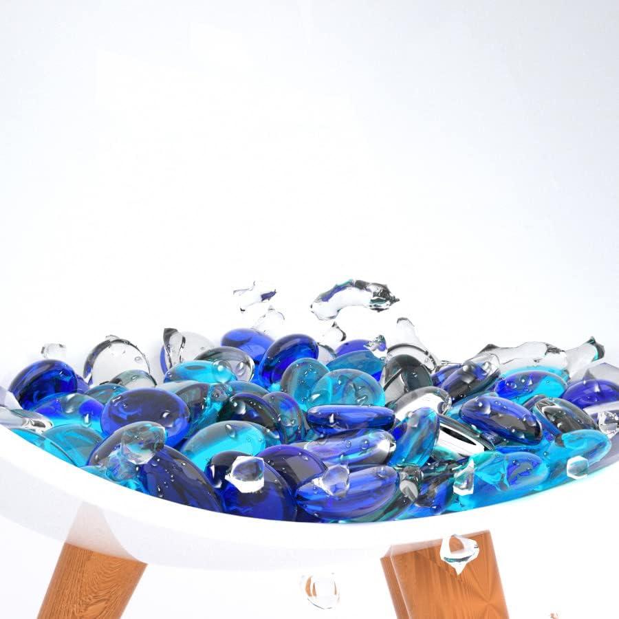 GRISUN 1.27 cm Bahama Blend Vidrio para Fogata 4.54 kg