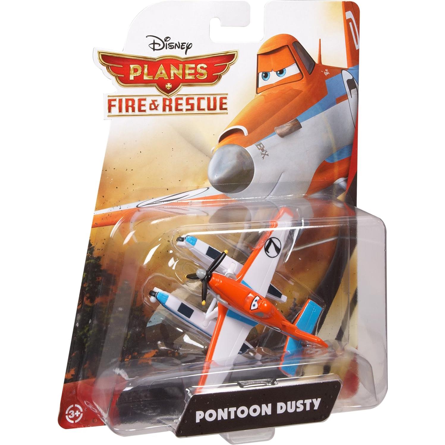 Vehículo de Metal Mattel Disney Planes Dusty Bombero 16.5cm