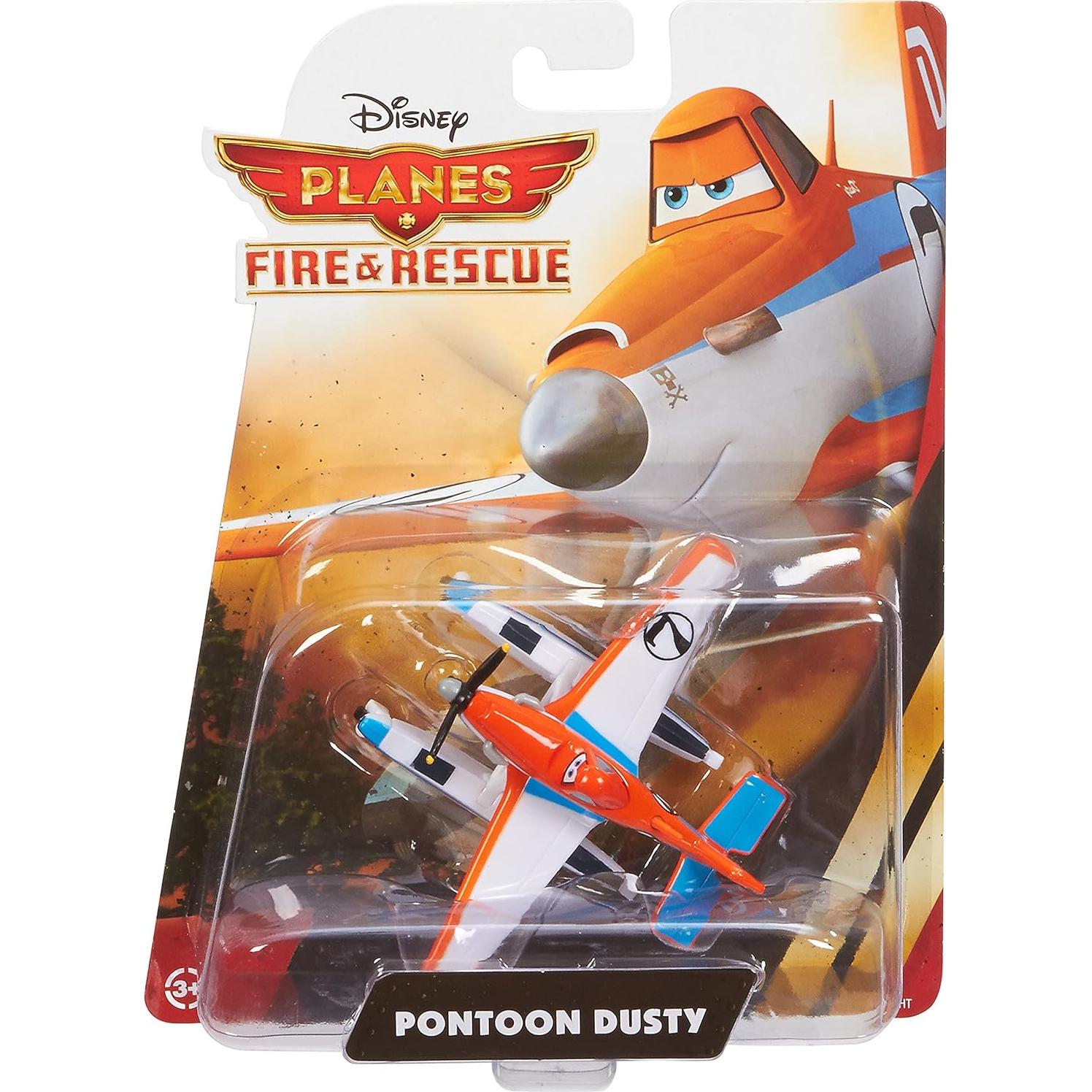 Vehículo de Metal Mattel Disney Planes Dusty Bombero 16.5cm