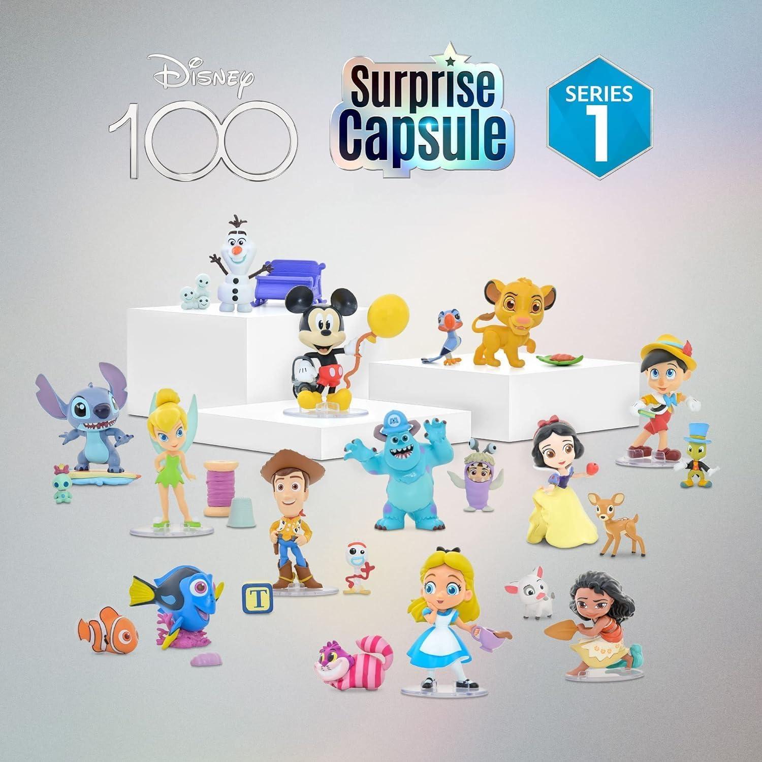Cápsula Sorpresa Disney 100 YuMe 2 Figuras Coleccionables