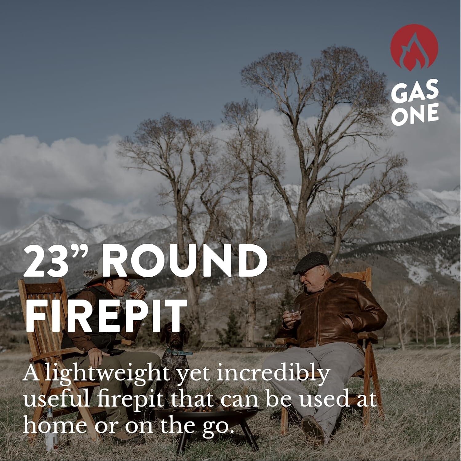 Fogón Exterior Gas One 58 cm Acero Aleado Duradero