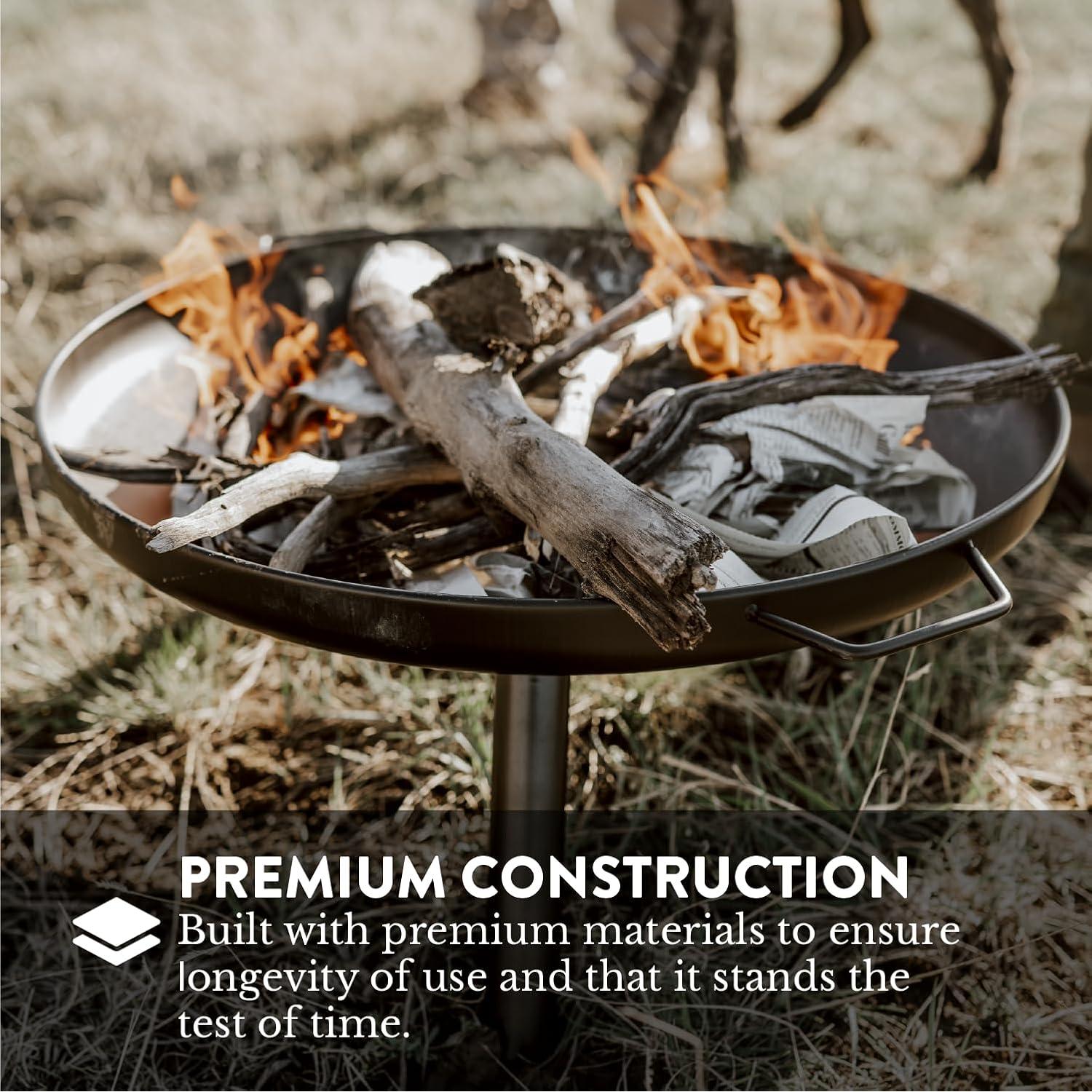 Fogón Exterior Gas One 58 cm Acero Aleado Duradero