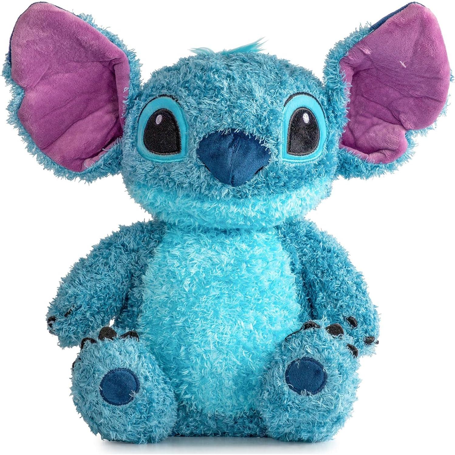 Almohada de Peluche con Peso Disney Stitch 35.56 cm Azul