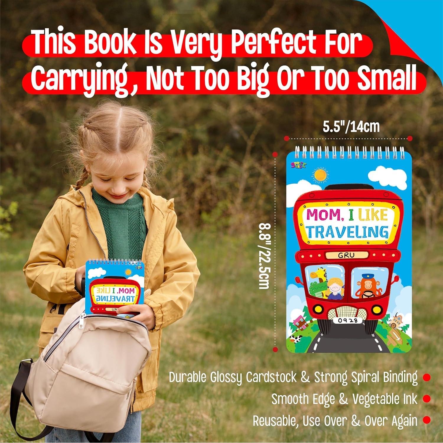 Bloc de Juegos Reutilizable SpriteGru 31 Actividades Educativas