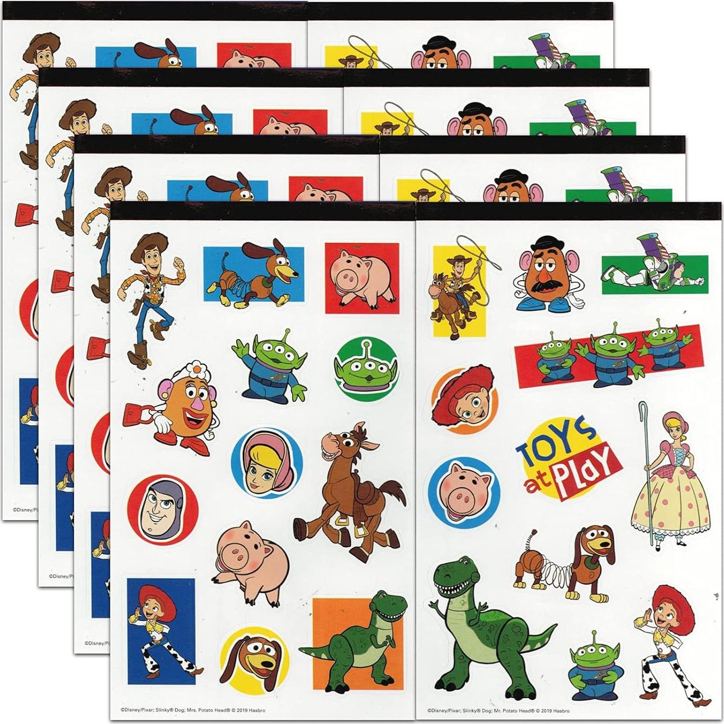 Conjunto Stickers y Tatuajes Toy Story - 200 Piezas
