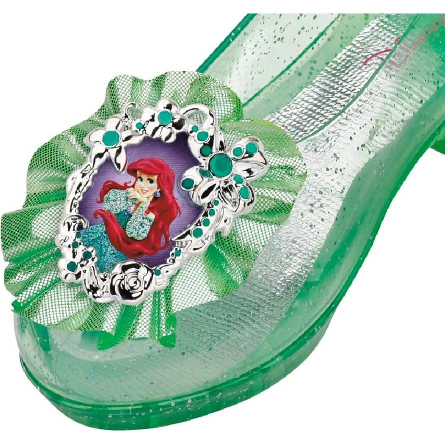 Zapatos Brillantes de Disfraz Ariel La Sirenita Disney Talla 12